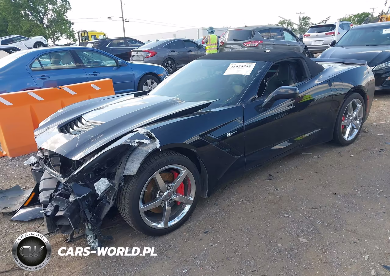 2014 Chevrolet Corvette Stingray VIN:1G1YD3D74E5110262 - 2
