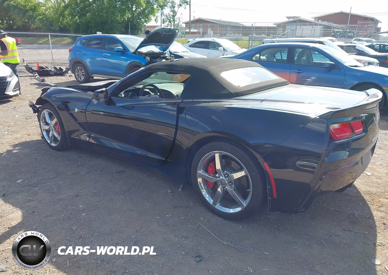 2014 Chevrolet Corvette Stingray VIN:1G1YD3D74E5110262 - 3