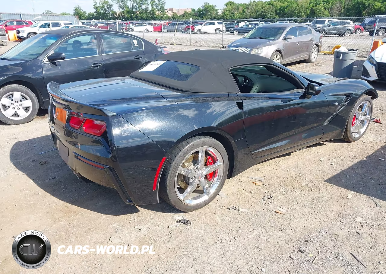 2014 Chevrolet Corvette Stingray VIN:1G1YD3D74E5110262 - 4