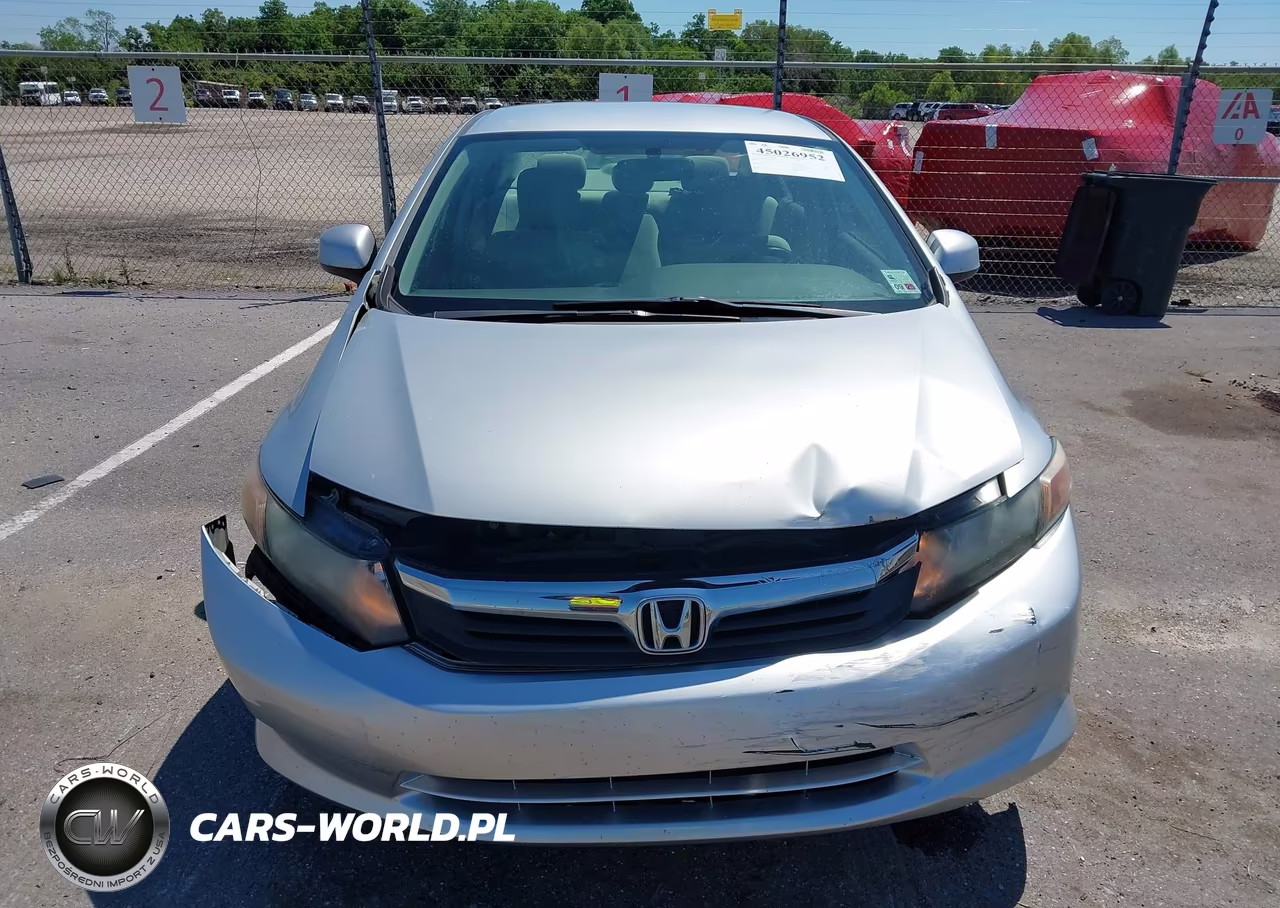 2012 Honda Civic Lx VIN:2HGFB2F57CH580903 - 12