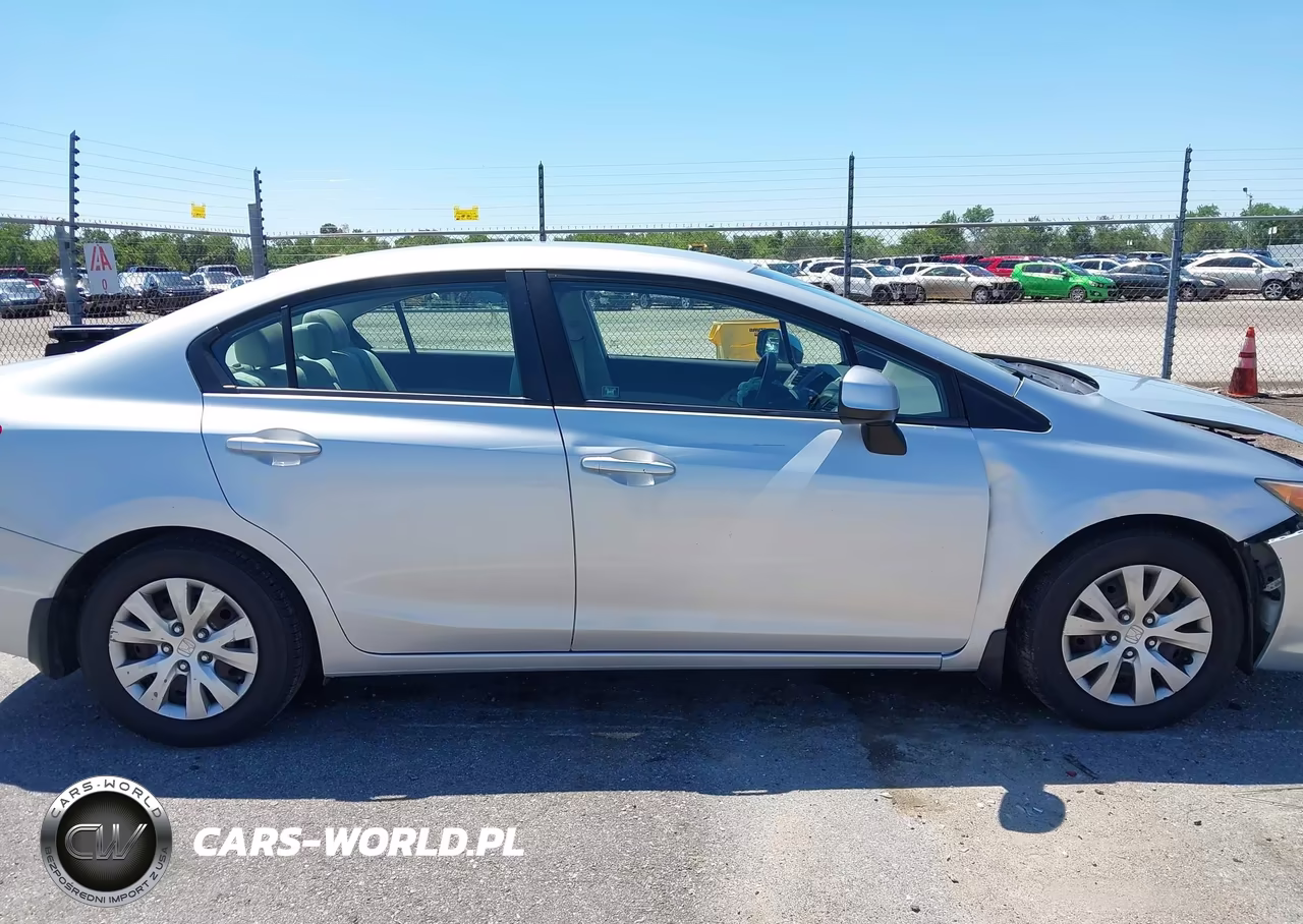 2012 Honda Civic Lx VIN:2HGFB2F57CH580903 - 13