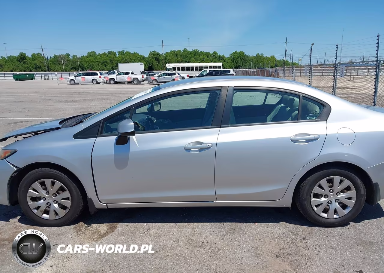 2012 Honda Civic Lx VIN:2HGFB2F57CH580903 - 14