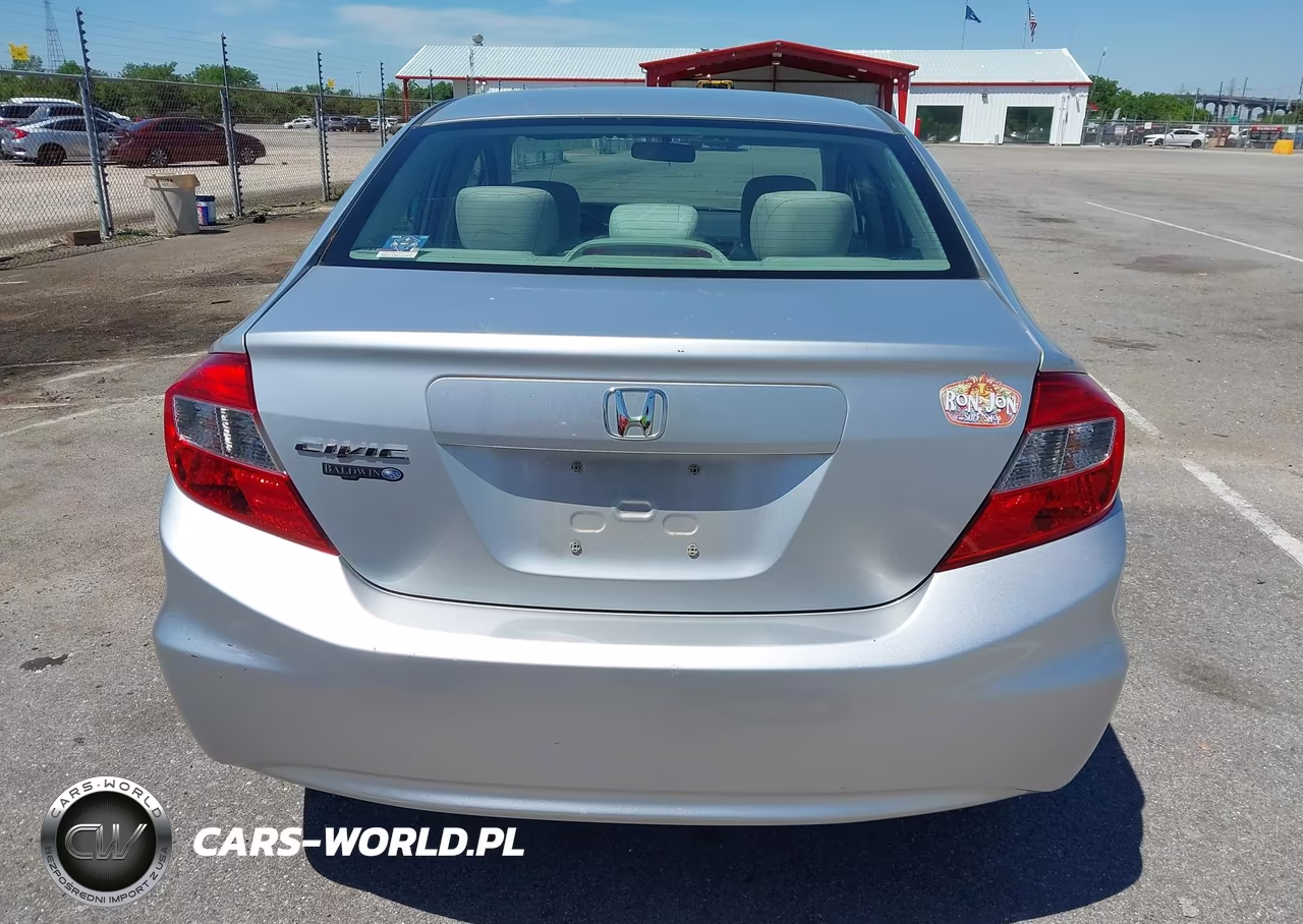 2012 Honda Civic Lx VIN:2HGFB2F57CH580903 - 16