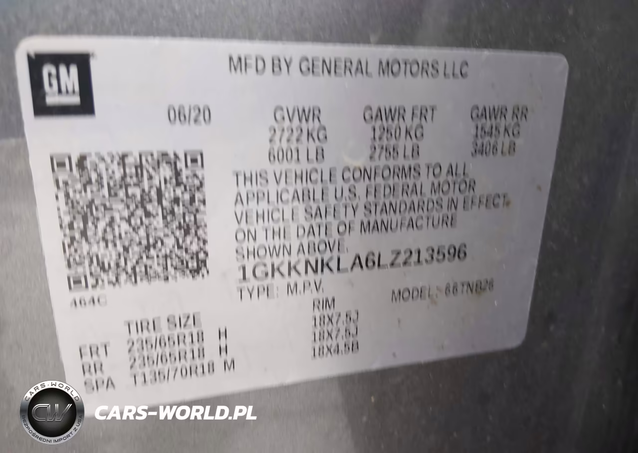 2020 GMC Acadia Fwd Sle VIN:1GKKNKLA6LZ213596 - 9