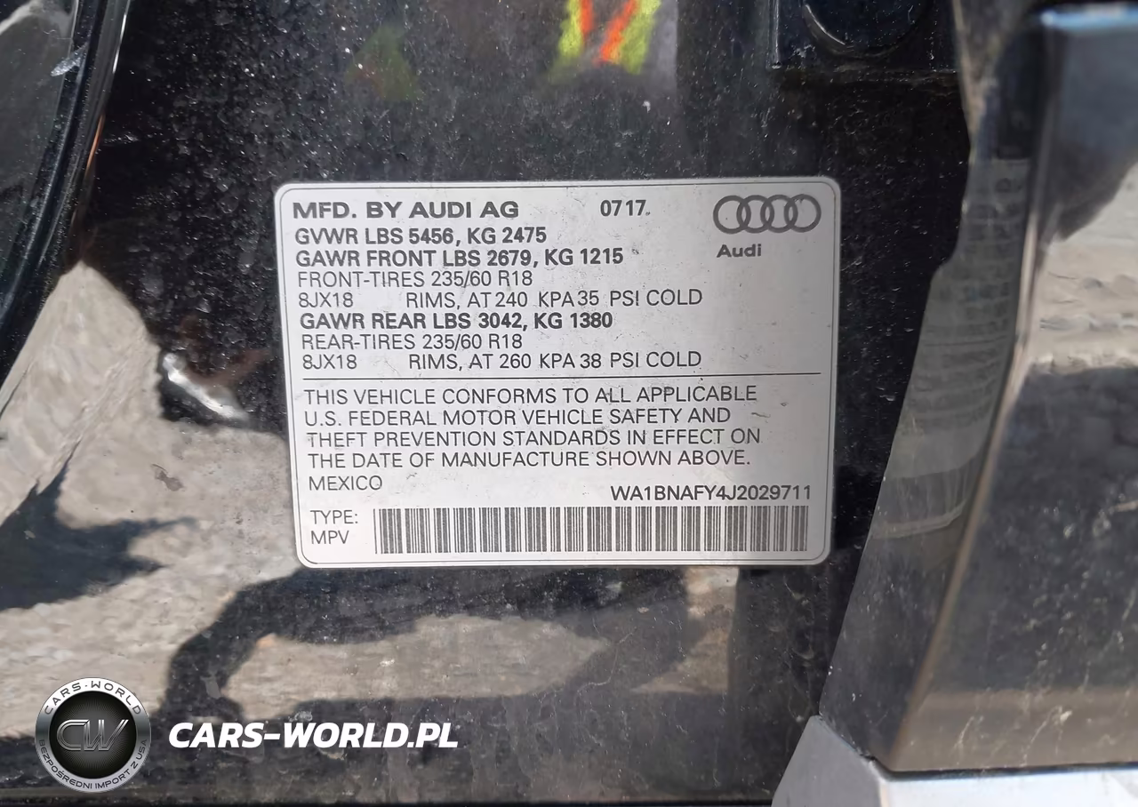 2018 Audi Q5 2.0T Premium-2.0T Tech Premium VIN:WA1BNAFY4J2029711 - 9