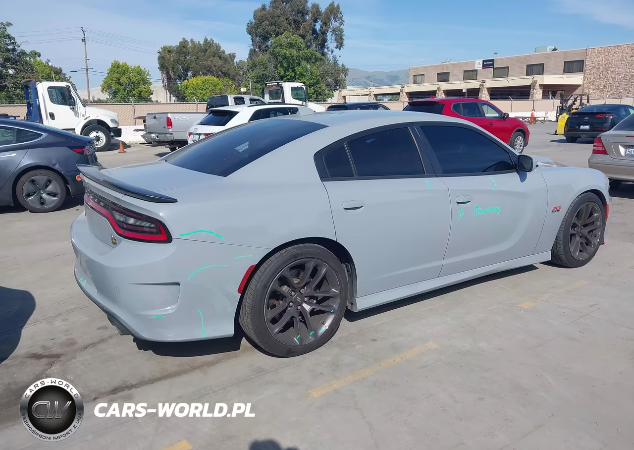 2020 Dodge Charger Scat Pack Rwd VIN:2C3CDXGJ5LH255191 - 4
