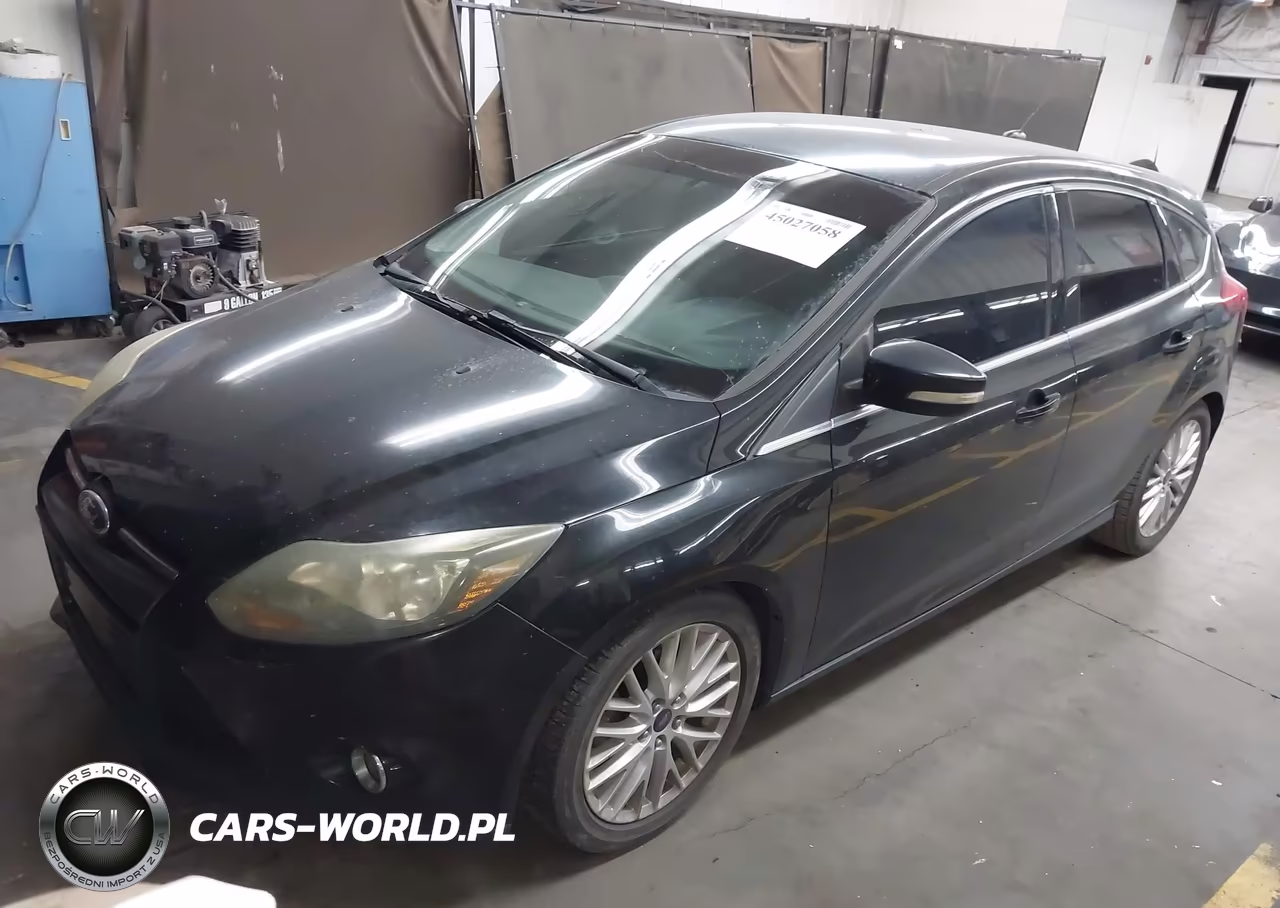 2014 Ford Focus Titanium VIN:1FADP3N22EL420931 - 2