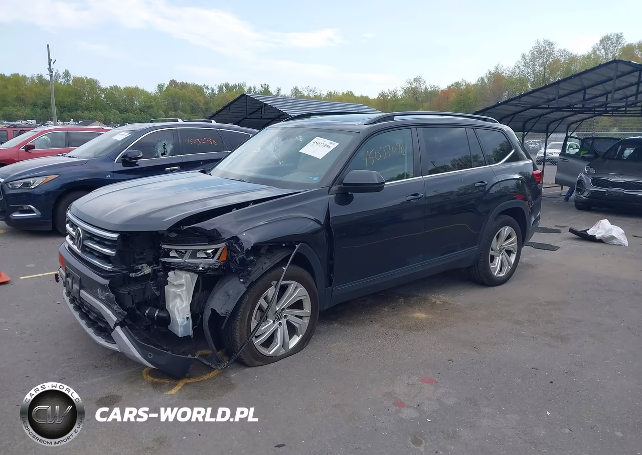 2021 Volkswagen Atlas 2.0T Se W-Technology VIN:1V2KP2CA9MC536422 - 2