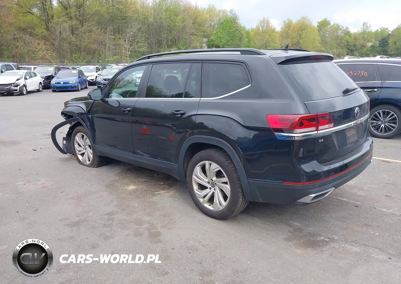 2021 Volkswagen Atlas 2.0T Se W-Technology VIN:1V2KP2CA9MC536422 - 3