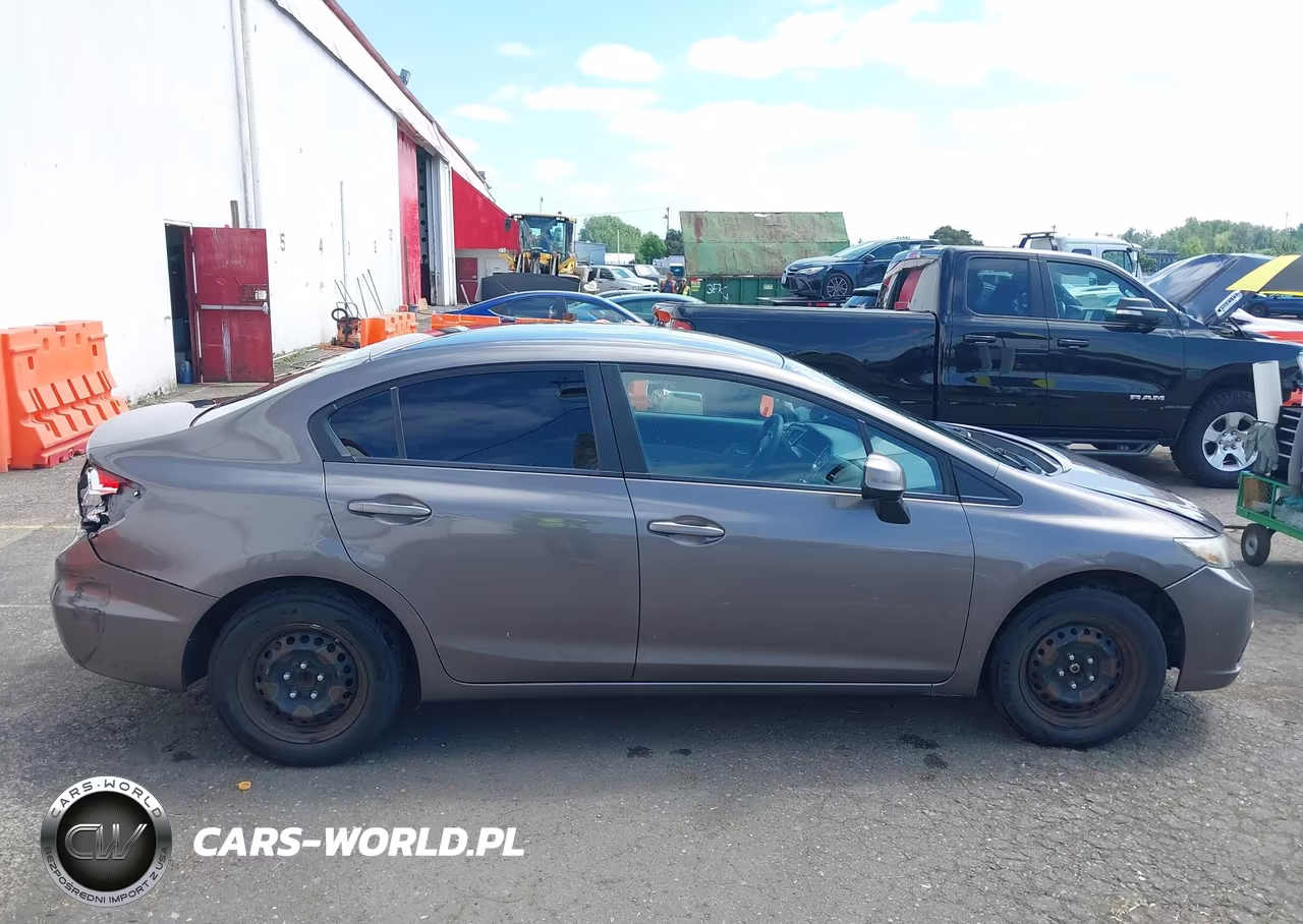 2013 Honda Civic Lx VIN:19XFB2F50DE231805 - 13