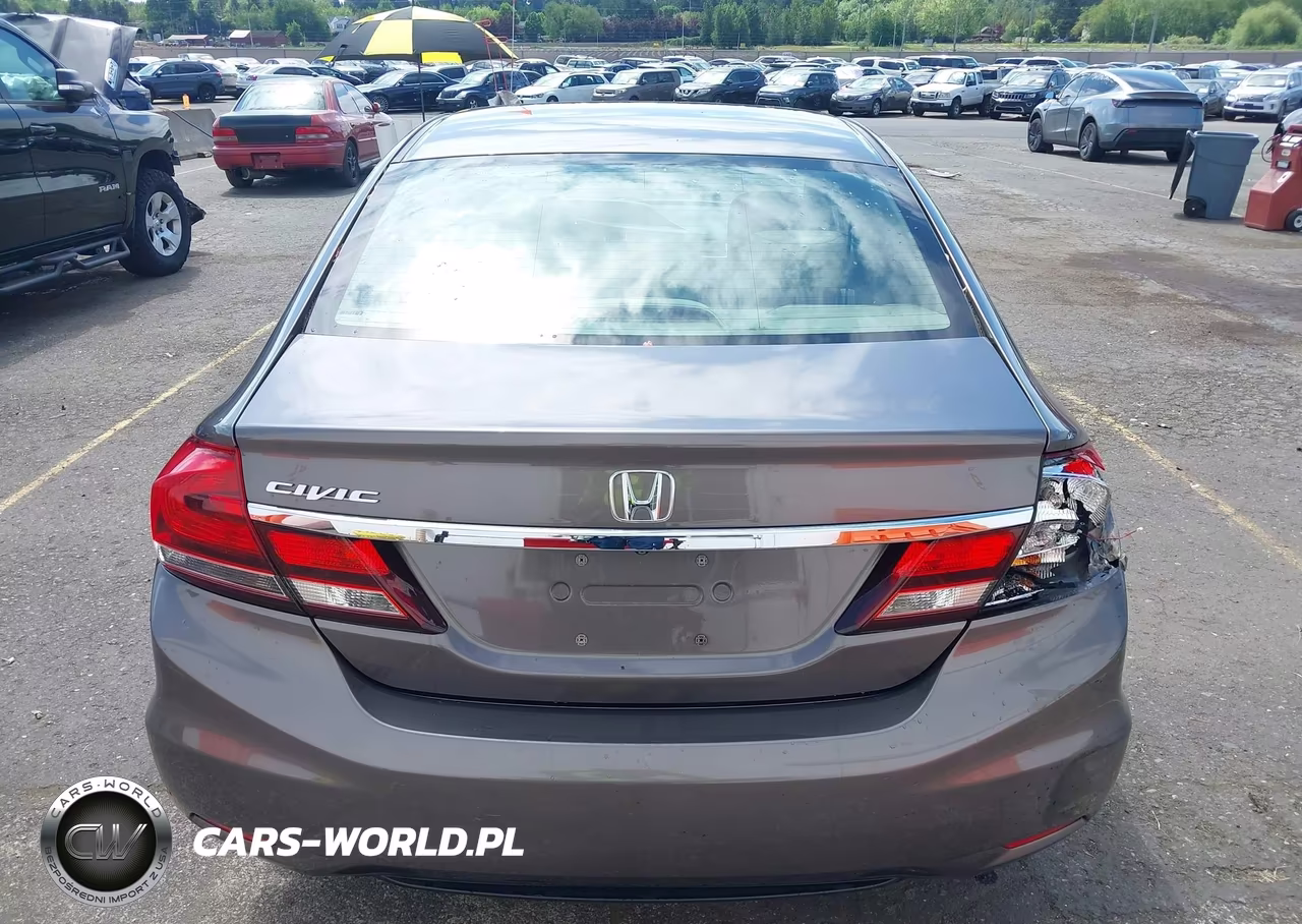 2013 Honda Civic Lx VIN:19XFB2F50DE231805 - 16