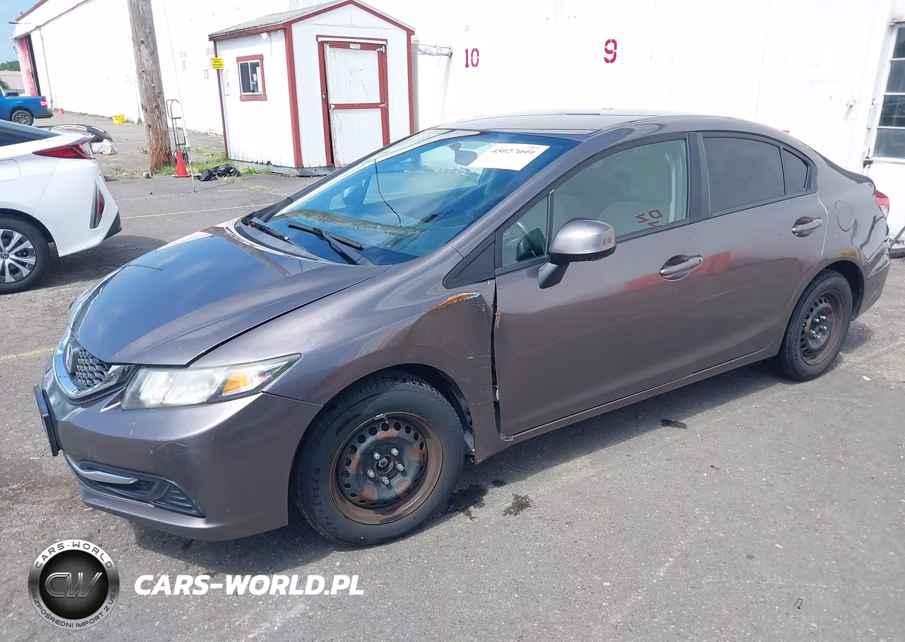 2013 Honda Civic Lx VIN:19XFB2F50DE231805 - 2