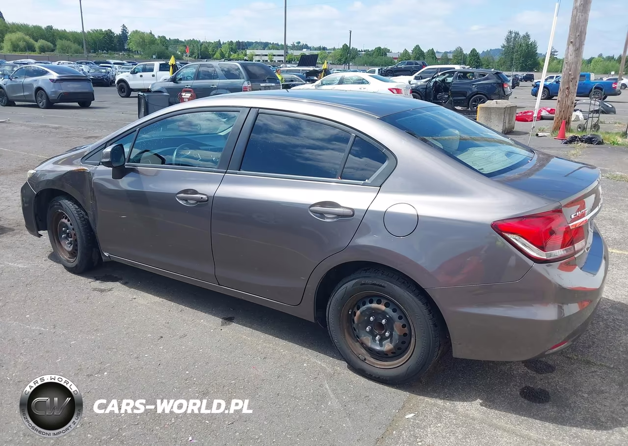 2013 Honda Civic Lx VIN:19XFB2F50DE231805 - 3