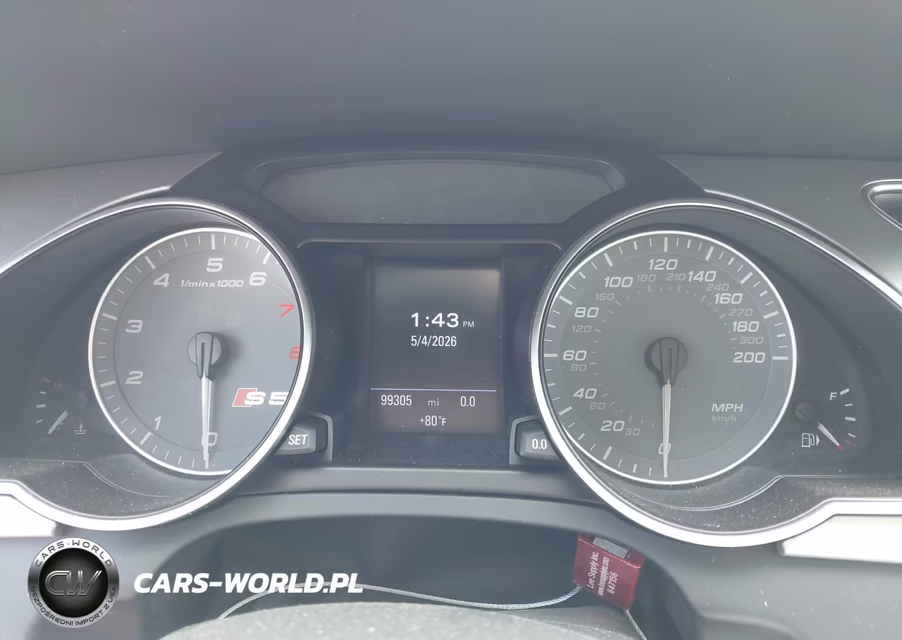 2009 Audi S5 4.2L VIN:WAURV78T19A051527 - 7