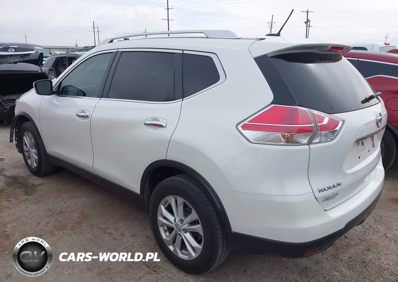 2015 Nissan Rogue Sv VIN:KNMAT2MV4FP524667 - 3