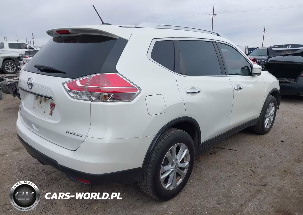 2015 Nissan Rogue Sv VIN:KNMAT2MV4FP524667 - 4