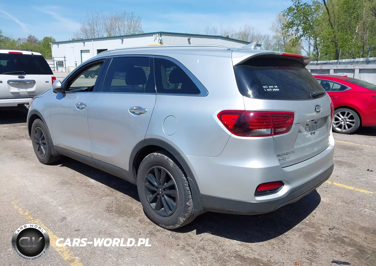 2019 Kia Sorento 2.4L Lx VIN:5XYPGDA39KG574670 - 3