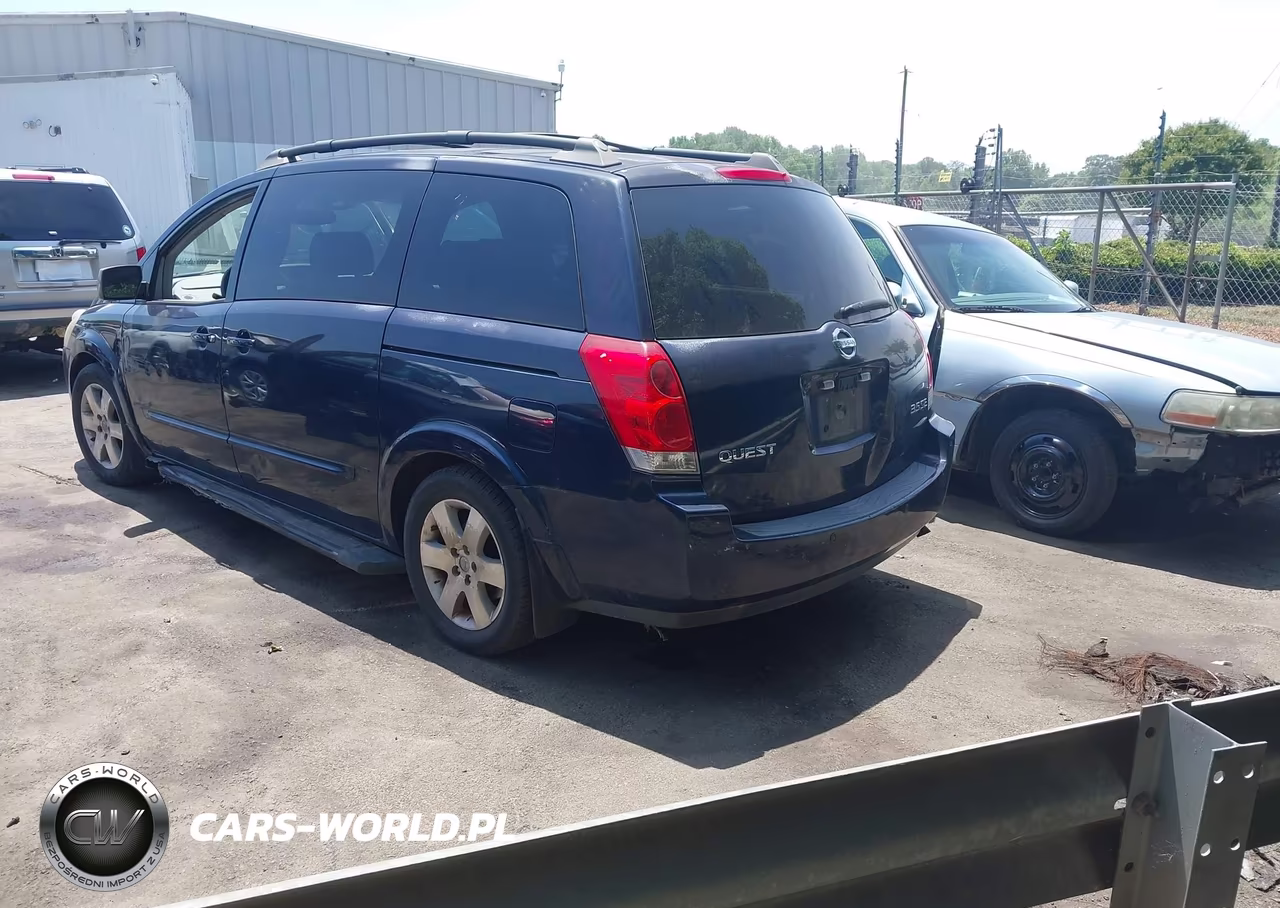 2004 Nissan Quest 3.5 Se VIN:5N1BV28U64N370581 - 3