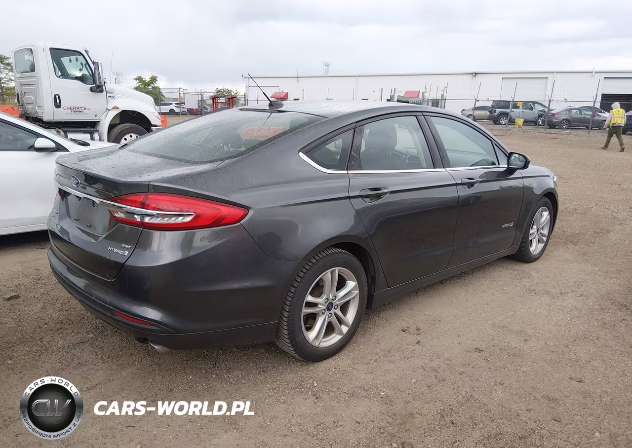 2018 Ford Fusion Hybrid Se VIN:3FA6P0LU0JR208875 - 4