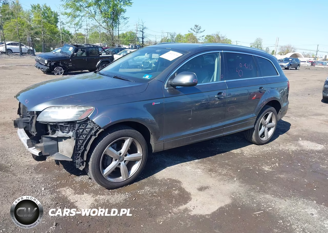 2013 Audi Q7 3.0T S Line Prestige VIN:WA1DGAFE0DD005827 - 2