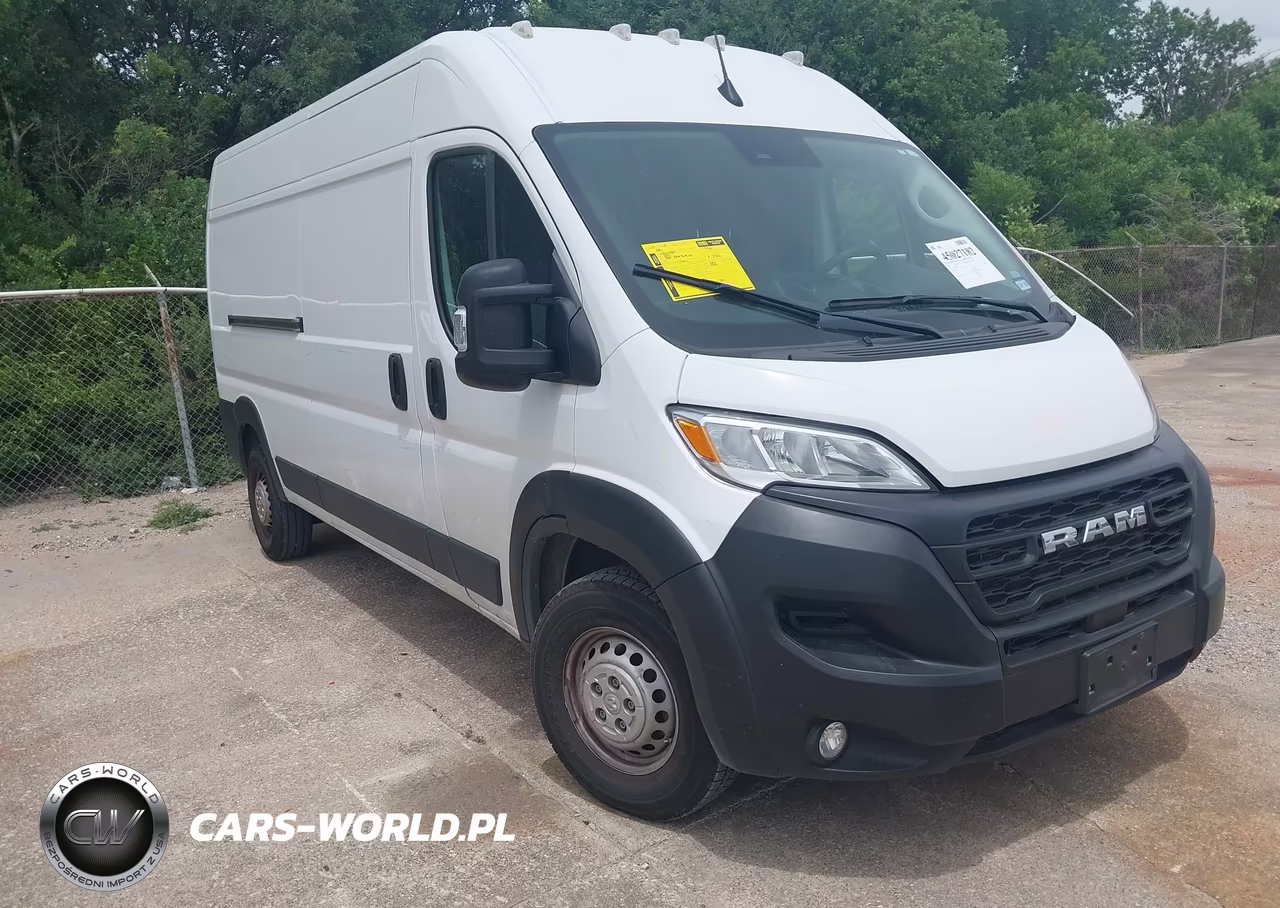 2025 Ram Promaster 2500 Tradesman High Roof 159 Wb W-Pass Seat – zdjęcie 1 z 17