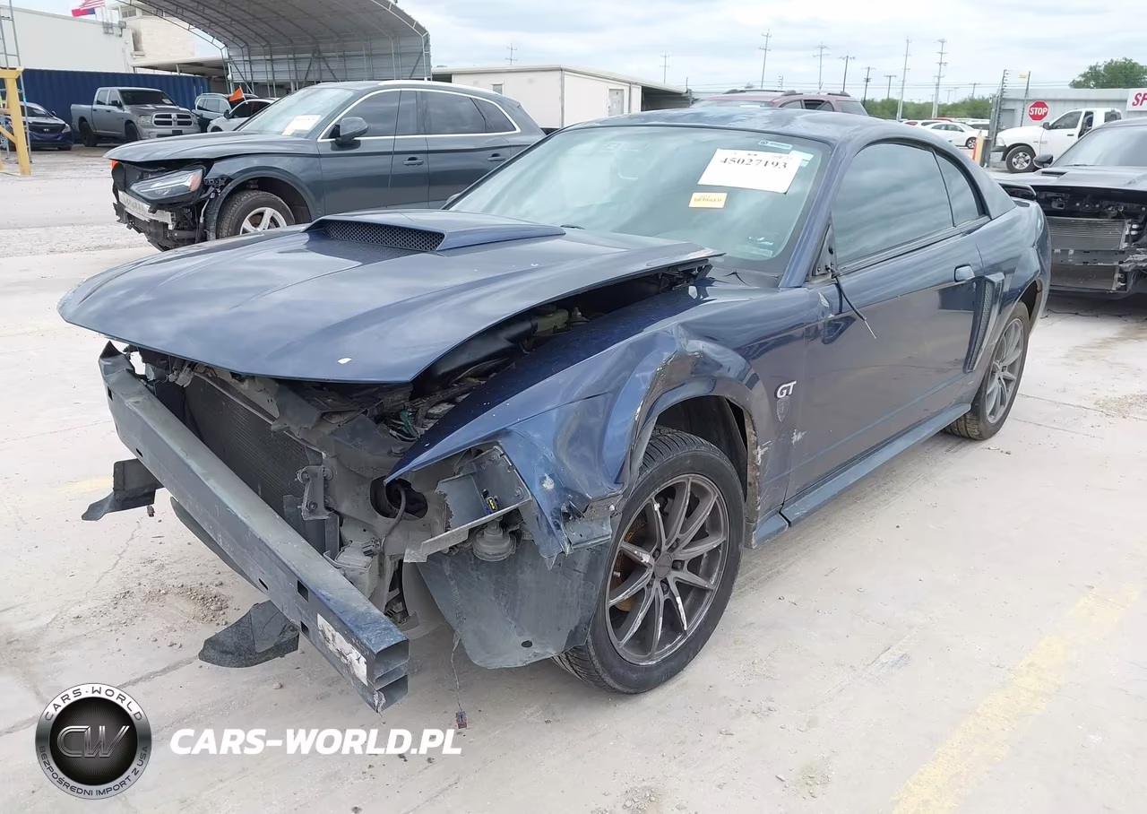 2002 Ford Mustang Gt VIN:1FAFP42X22F211889 - 2