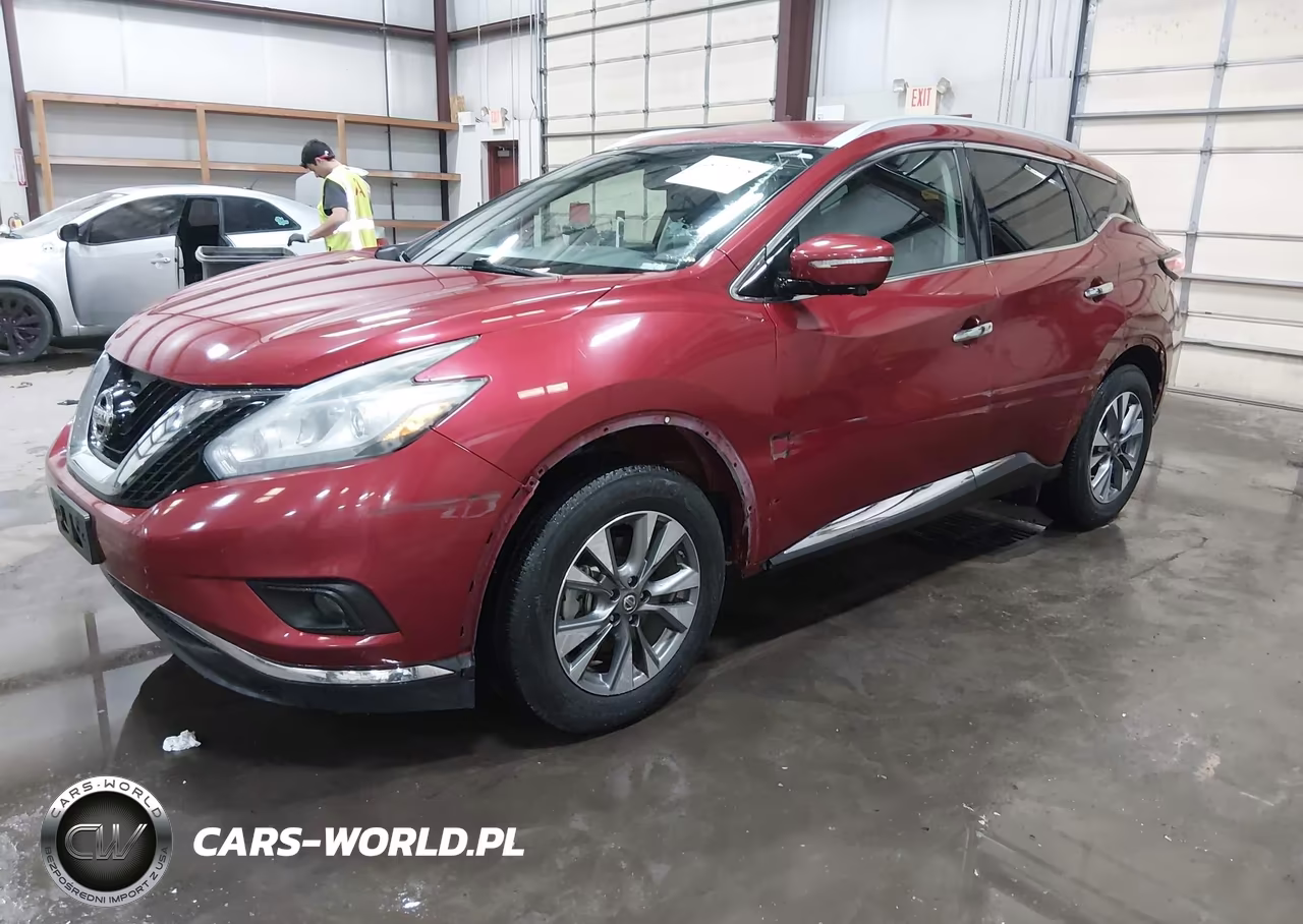 2015 Nissan Murano Sl VIN:5N1AZ2MH5FN221896 - 2