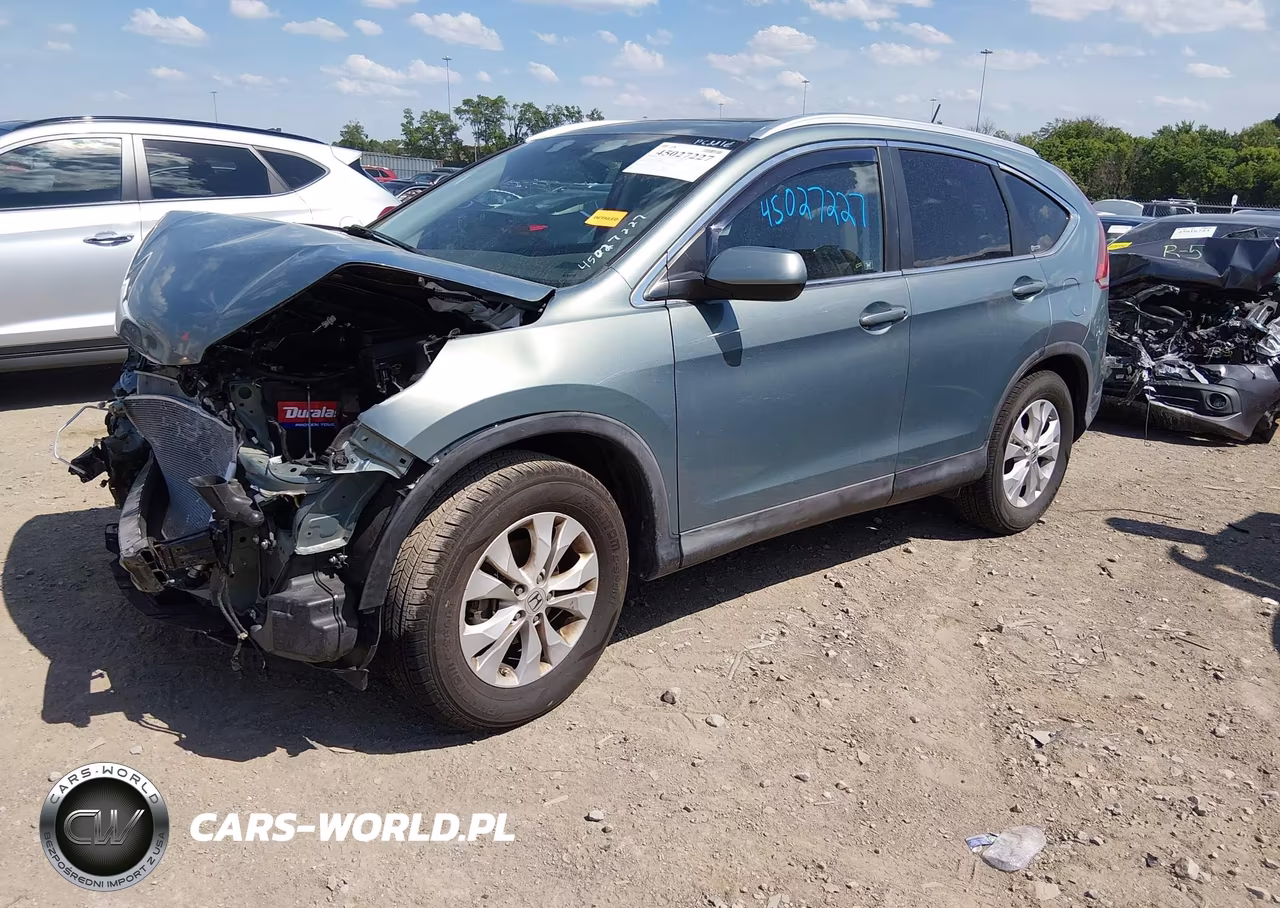 2012 Honda Cr-V Exl VIN:2HKRM4H7XCH608376 - 2