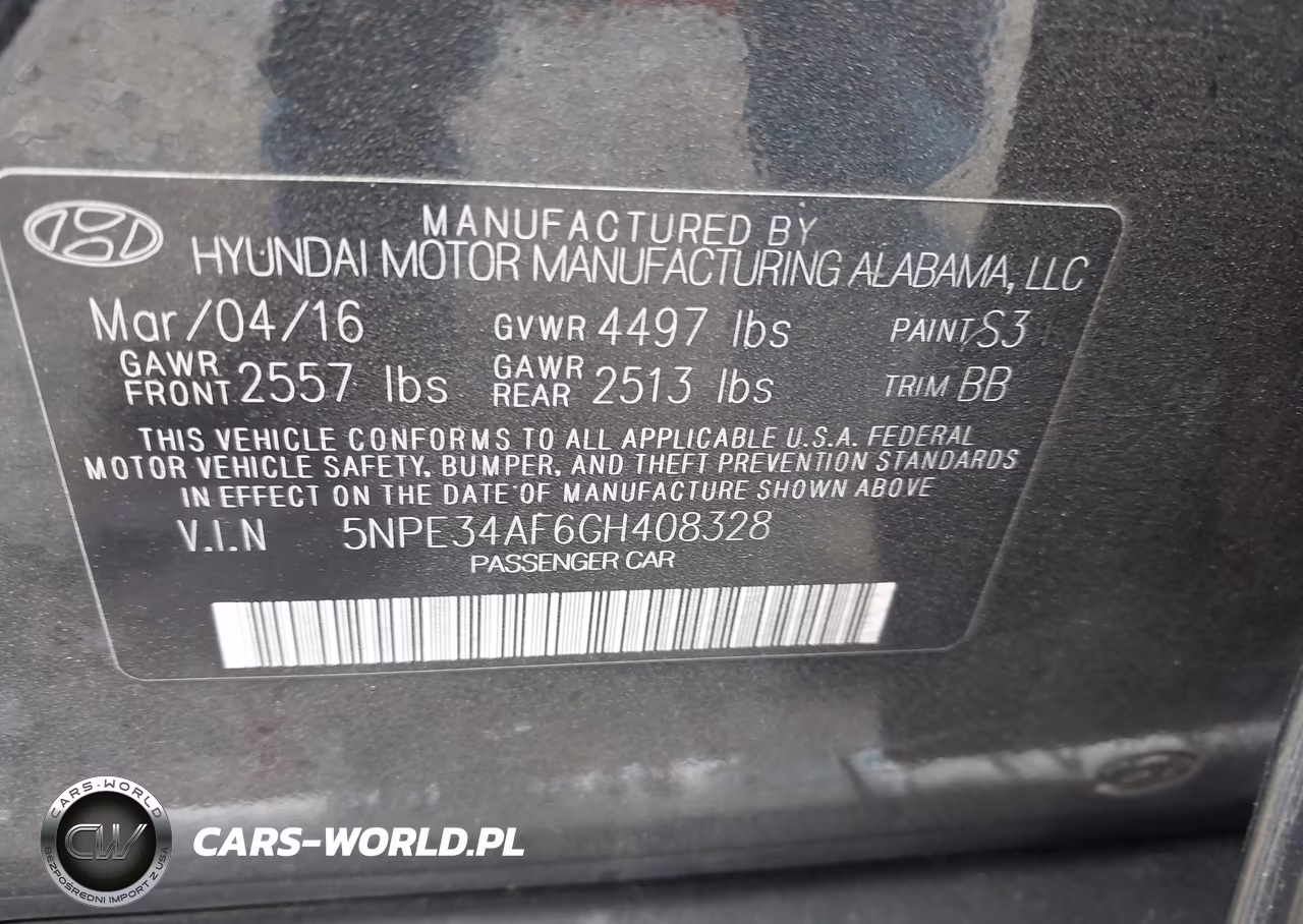 2016 Hyundai Sonata Limited VIN:5NPE34AF6GH408328 - 9