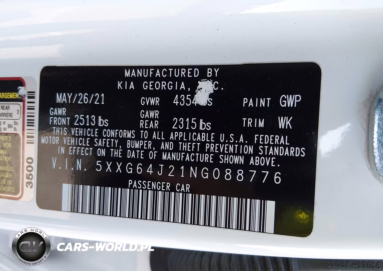 2022 Kia K5 Gt-Line VIN:5XXG64J21NG088776 - 9
