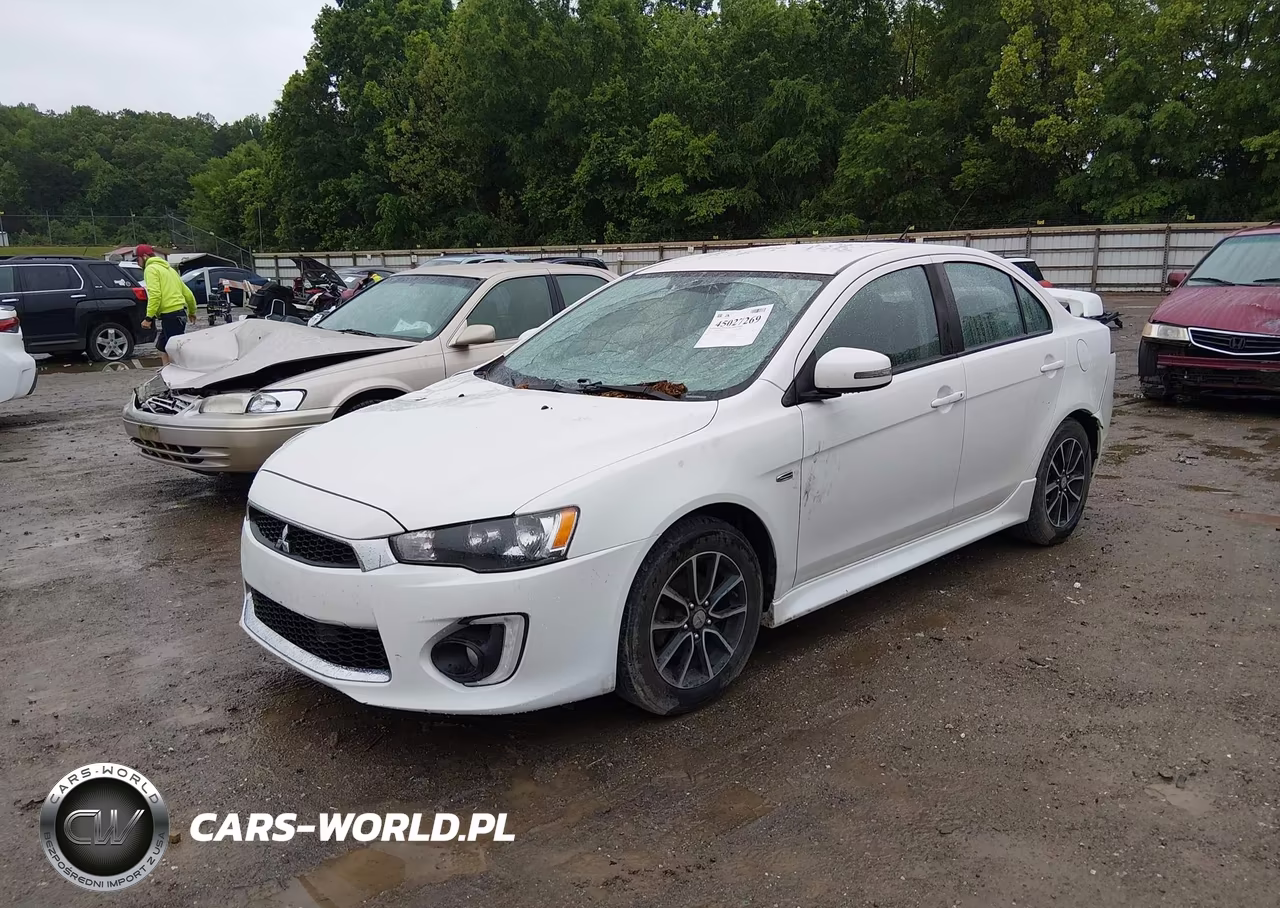 2017 Mitsubishi Lancer Es VIN:JA32U2FUXHU001937 - 2