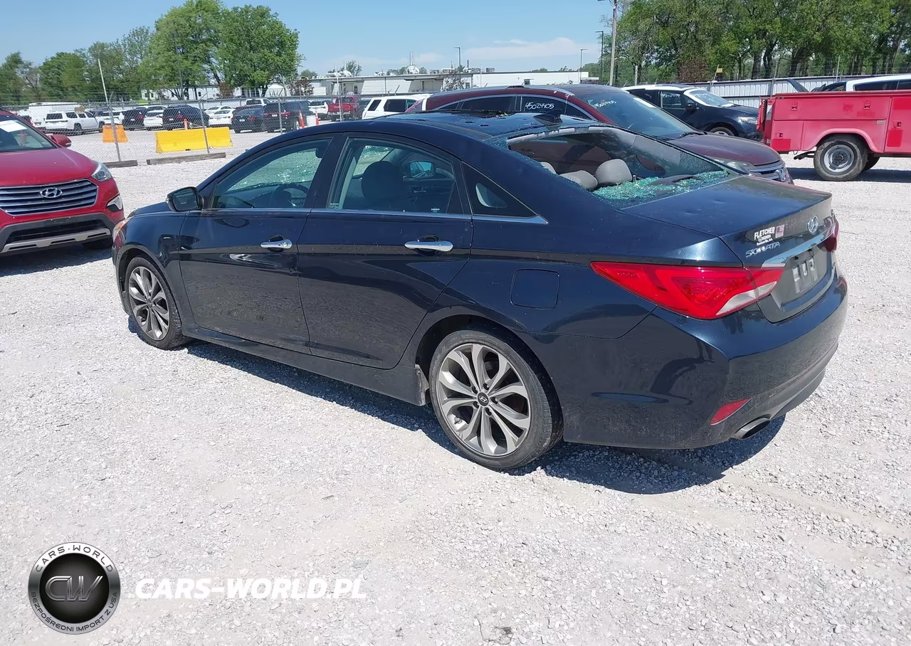 2014 Hyundai Sonata Limited 2.0T VIN:5NPEC4AB0EH842898 - 3