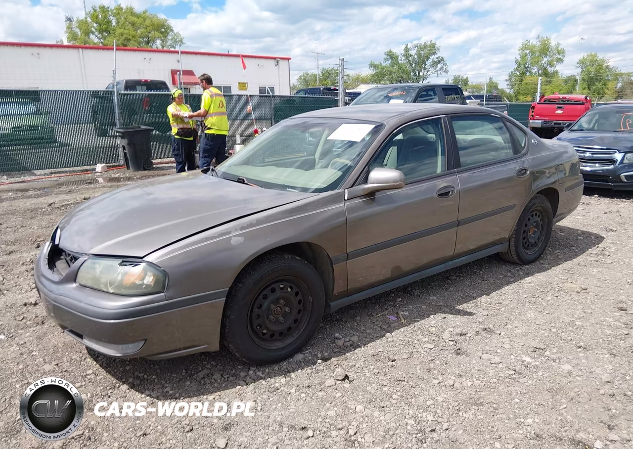 2002 Chevrolet Impala VIN:2G1WF55E229382074 - 2
