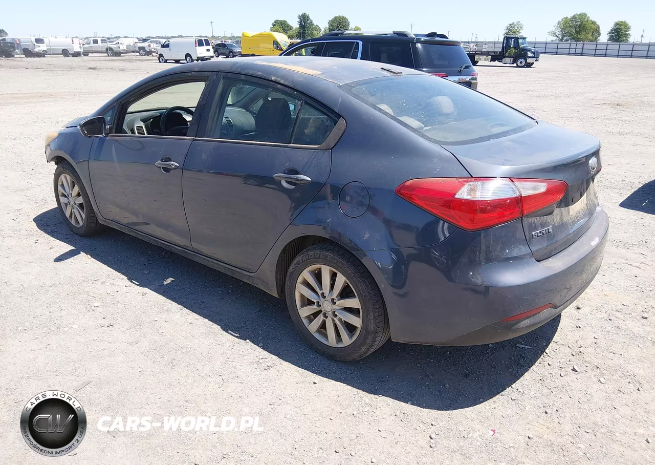 2014 Kia Forte Lx VIN:KNAFX4A65E5217874 - 3
