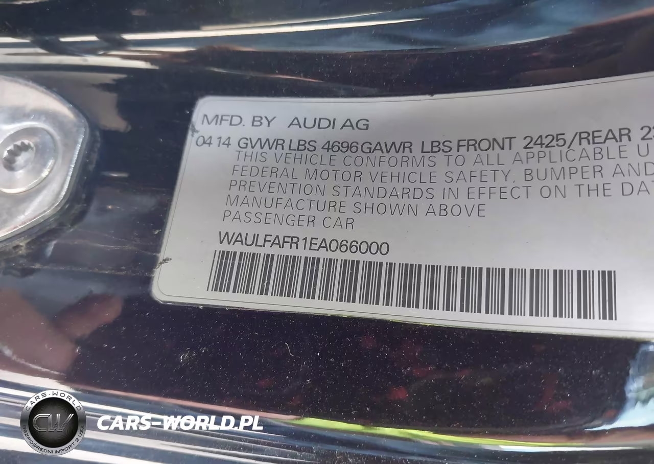 2014 Audi A5 2.0T Premium VIN:WAULFAFR1EA066000 - 9