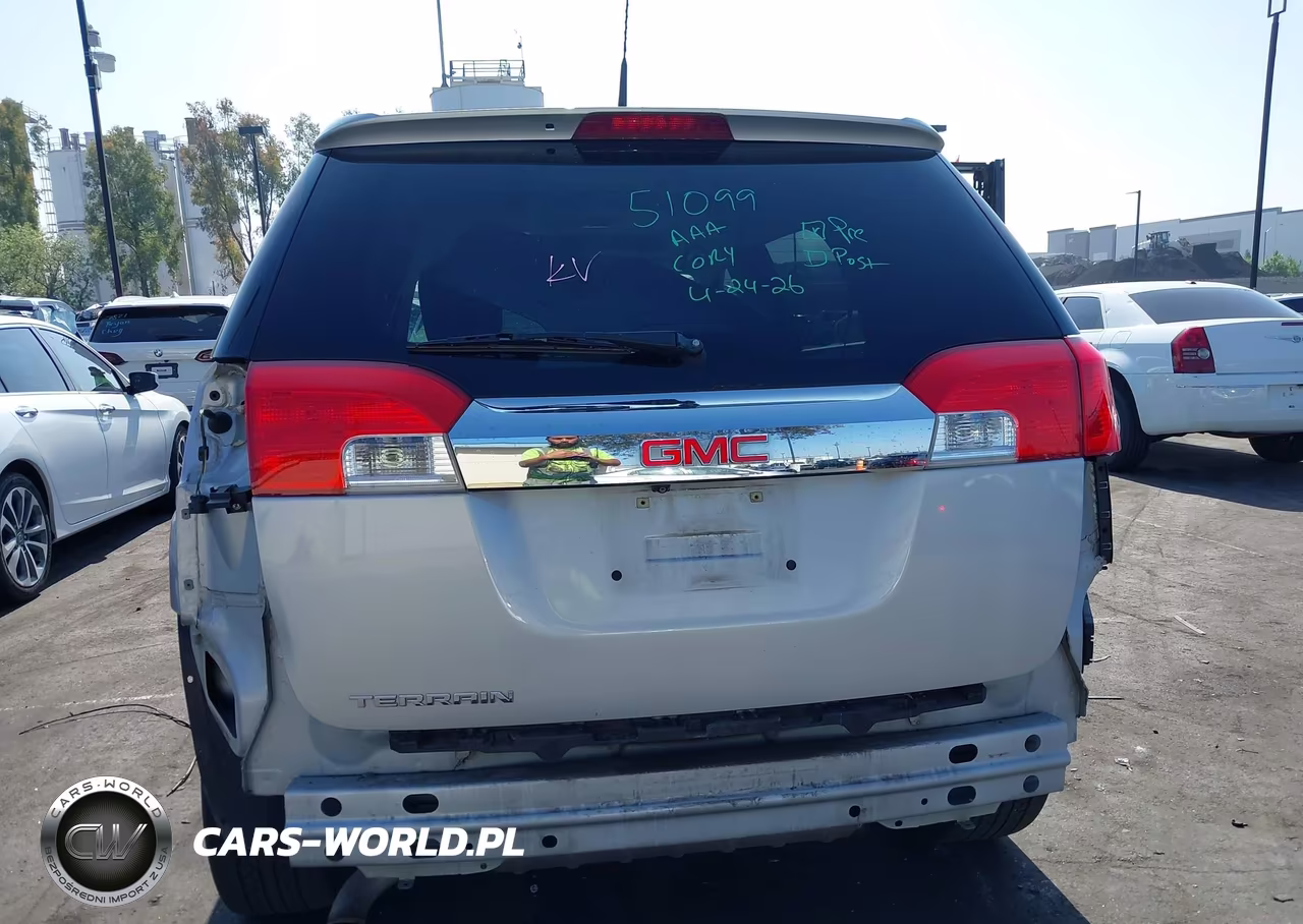 2012 GMC Terrain Sle-2 VIN:2GKALSEK7C6366961 - 6