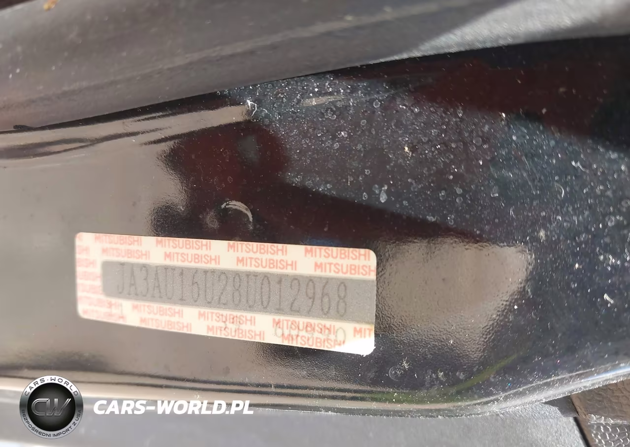 2008 Mitsubishi Lancer De VIN:JA3AU16U28U012968 - 9