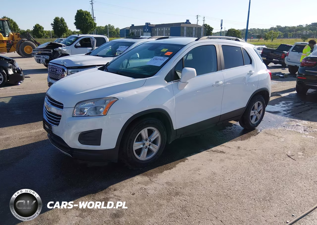 2016 Chevrolet Trax Lt VIN:KL7CJLSB8GB544560 - 2