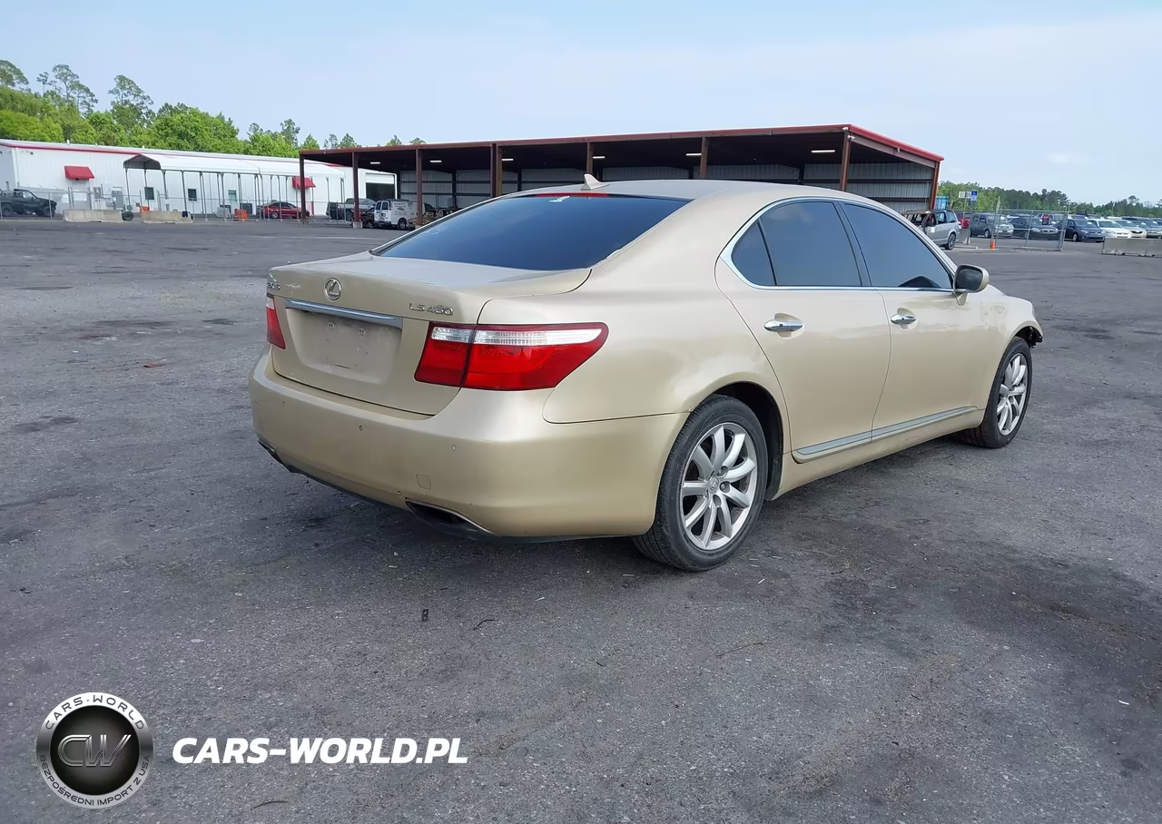 2007 Lexus Ls 460 VIN:JTHBL46F975000822 - 4