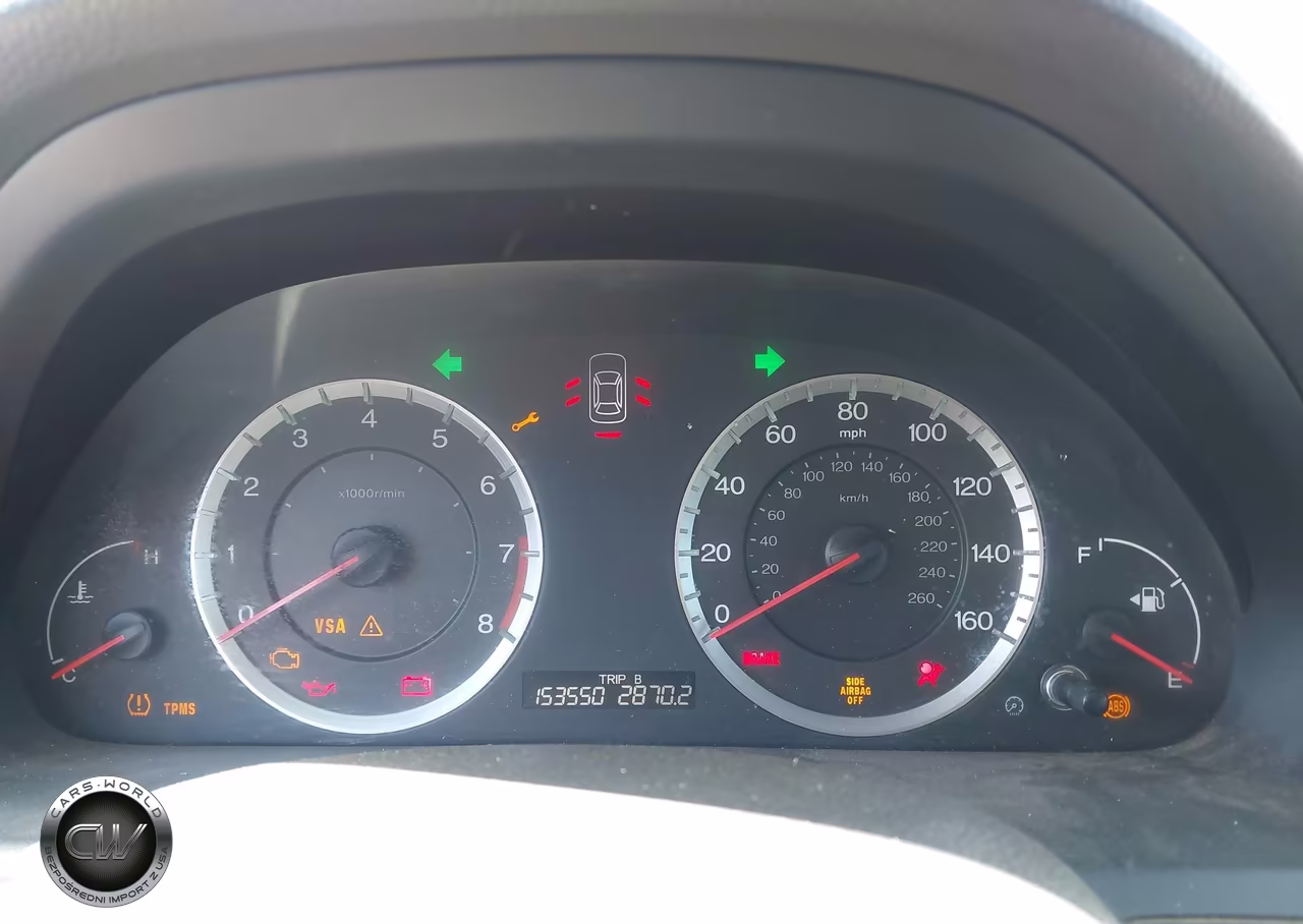 2008 Honda Accord 2.4 Lx-P VIN:1HGCP25498A076243 - 7