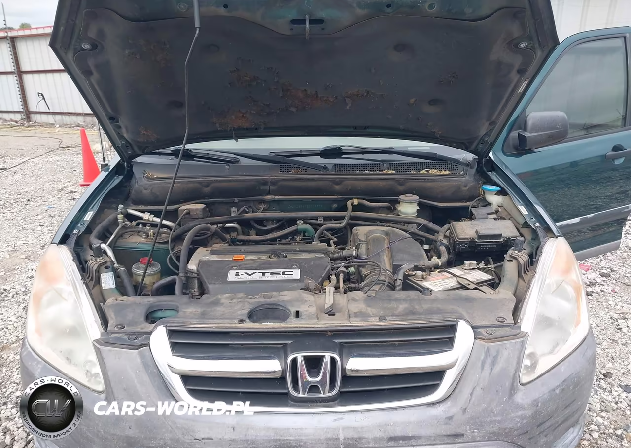 2002 Honda Cr-V Lx VIN:JHLRD68412C012376 - 10