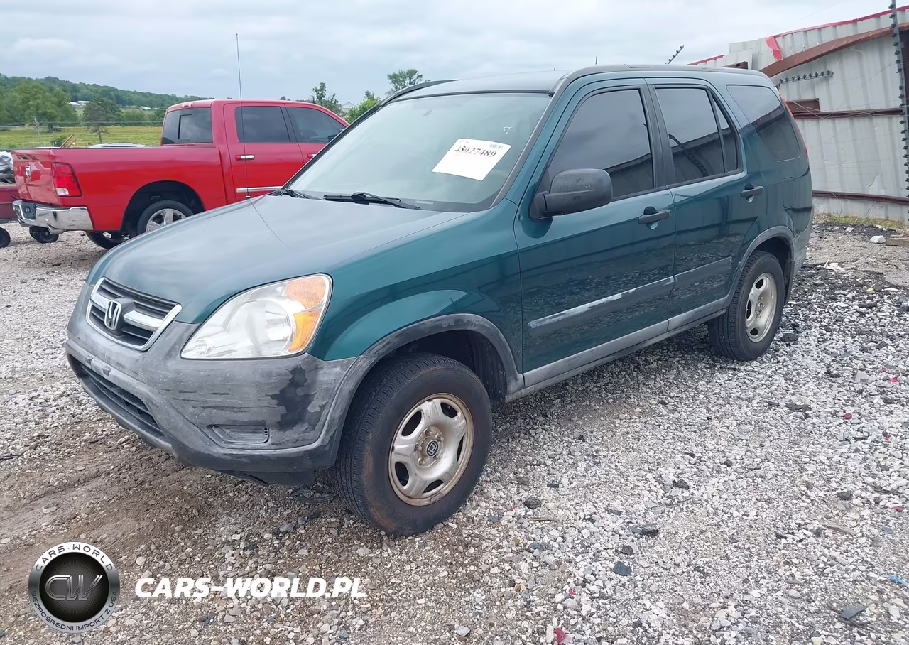 2002 Honda Cr-V Lx VIN:JHLRD68412C012376 - 2