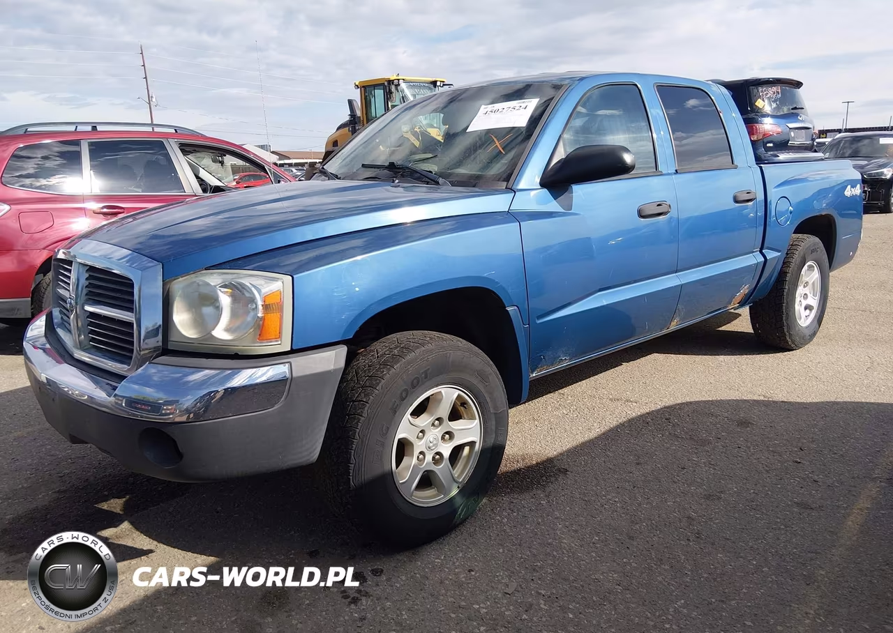 2005 Dodge Dakota Slt VIN:1D7HW48N05S248324 - 2