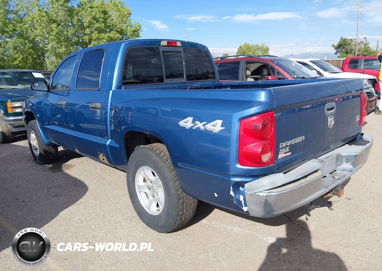 2005 Dodge Dakota Slt VIN:1D7HW48N05S248324 - 3