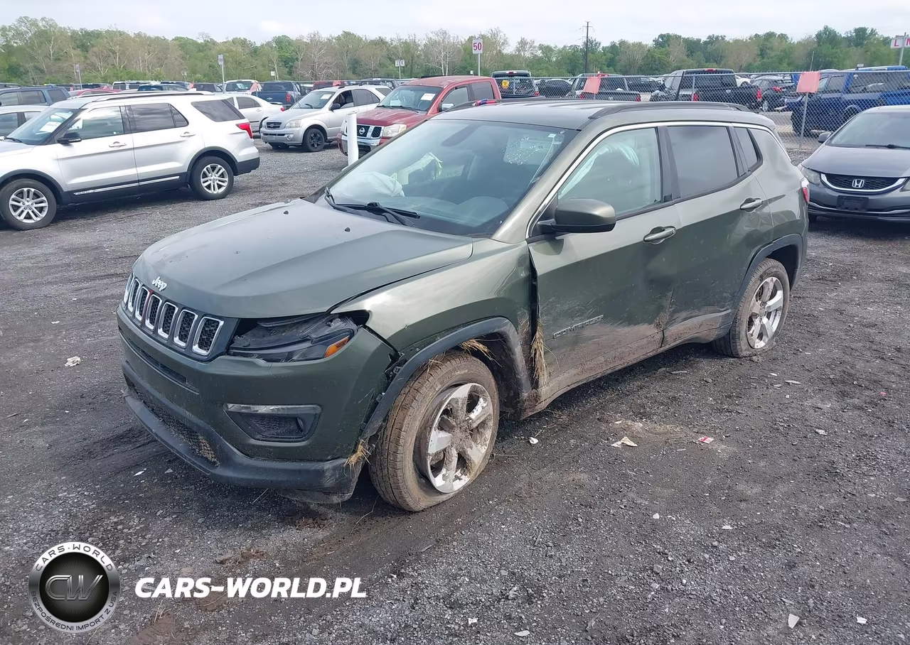 2017 Jeep New Compass Latitude 4X4 VIN:3C4NJDBBXHT672221 - 2
