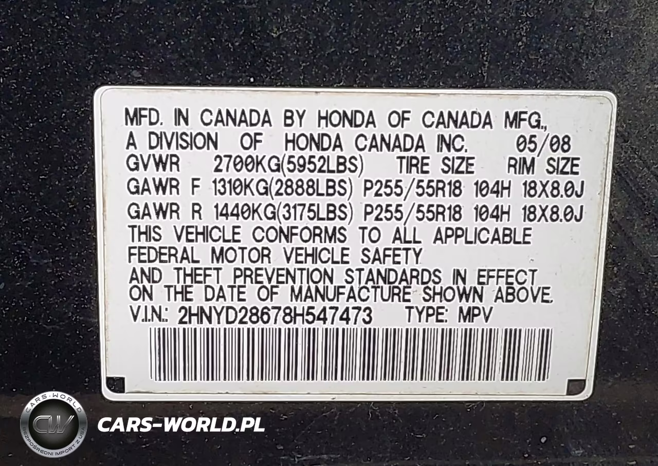 2008 Acura Mdx Technology Package VIN:2HNYD28678H547473 - 9