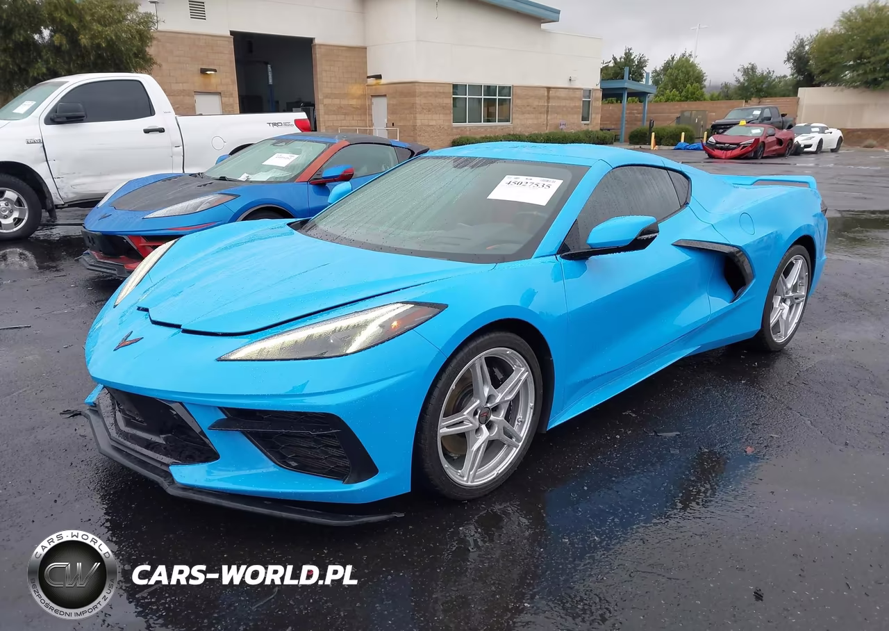 2020 Chevrolet Corvette Stingray Rwd 2Lt VIN:1G1Y72D47L5110891 - 2
