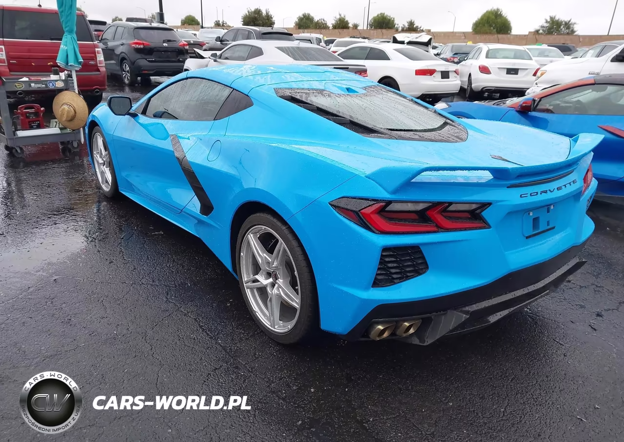 2020 Chevrolet Corvette Stingray Rwd 2Lt VIN:1G1Y72D47L5110891 - 3