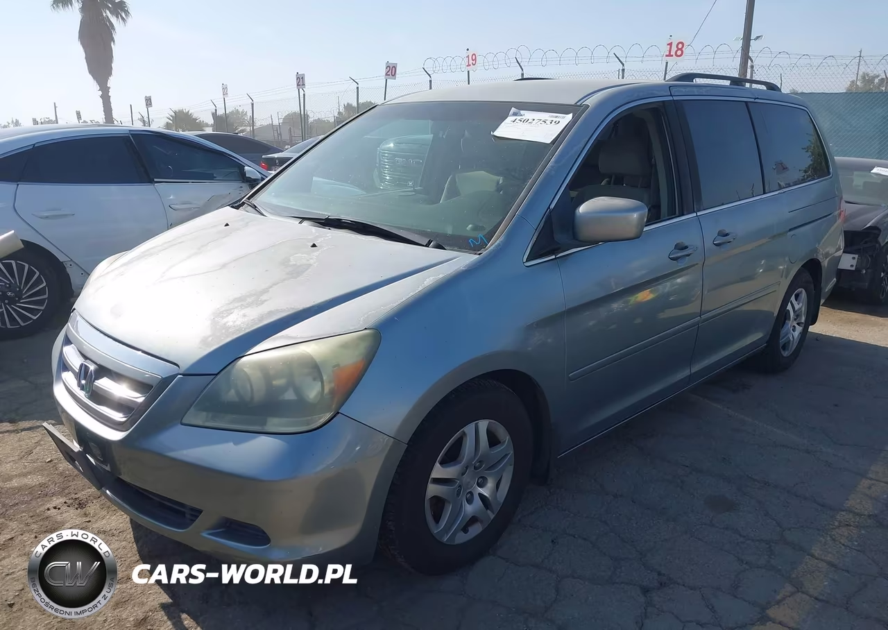 2007 Honda Odyssey Ex VIN:5FNRL38457B054235 - 2