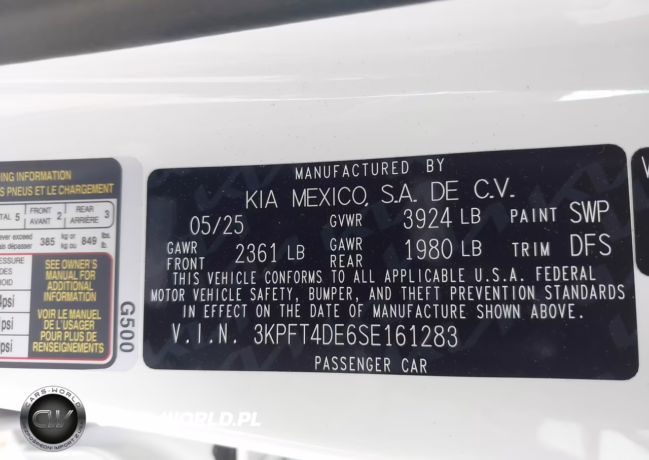 2025 Kia K4 Lxs VIN:3KPFT4DE6SE161283 - 9